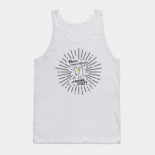 Nurse! I need a 100 ccs of Durian, STAT! Durian IV drip Tank Top